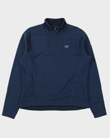 Vintage 1990s Arc'teryx Delta LT Polartec Made In Canada Quarter-Zip Fleece - L