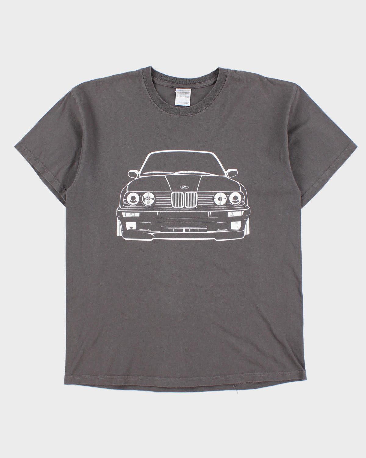 Vintage BMW E34 Heavyweight Gildan Ultra Crewneck T-Shirt - L