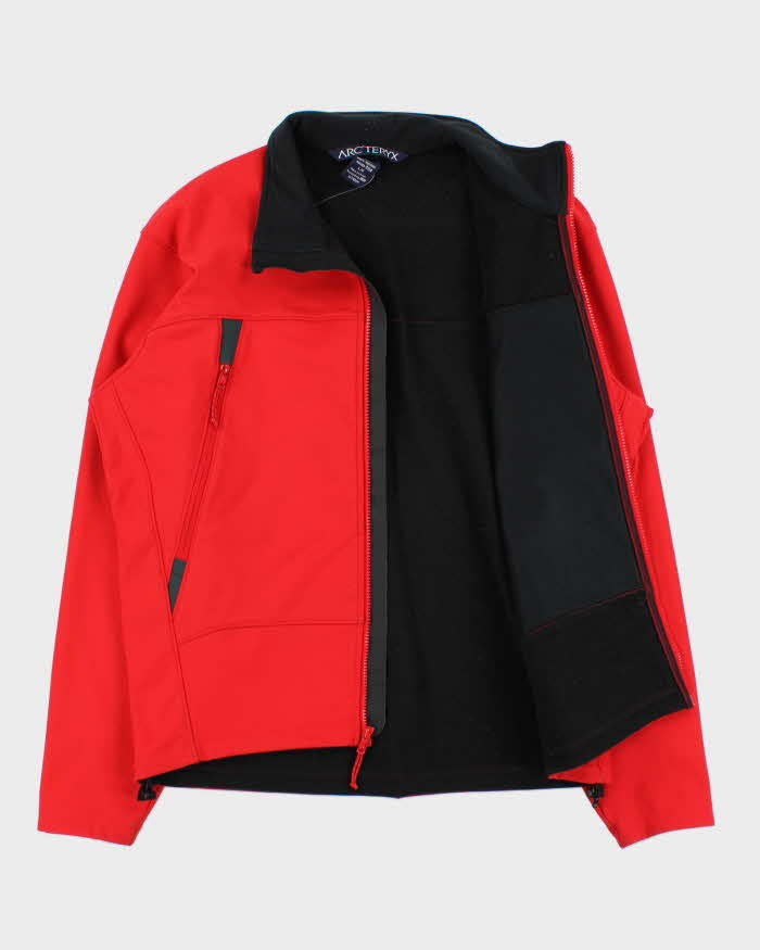 Vintage Y2K 00s Arc'teryx Polartec Fleece Lined Soft Shell Jacket - L