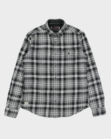 Vintage Ed Hardy Buffalo Embroidered Plaid Long Sleeve Flannel Shirt - M