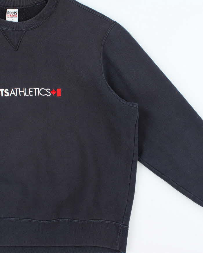 Vintage 1990s Roots Athletics Crewneck Sweatshirt - L