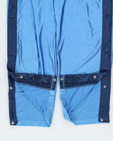 Vintage Y2K 00s Nike Shimmer Popper Tracksuit Bottoms - L