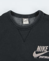 Vintage Y2K 00s Nike USA Embroidered Heavyweight Raw Seam Crewneck Sweatshirt - XL