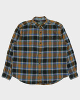 Vintage Woolrich Trout Run Plaid Long Sleeve Flannel Shirt - XL