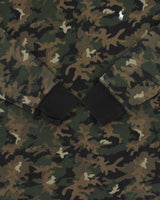 Vintage Polo Ralph Lauren Camo Long Sleeve Waffle T-Shirt - M
