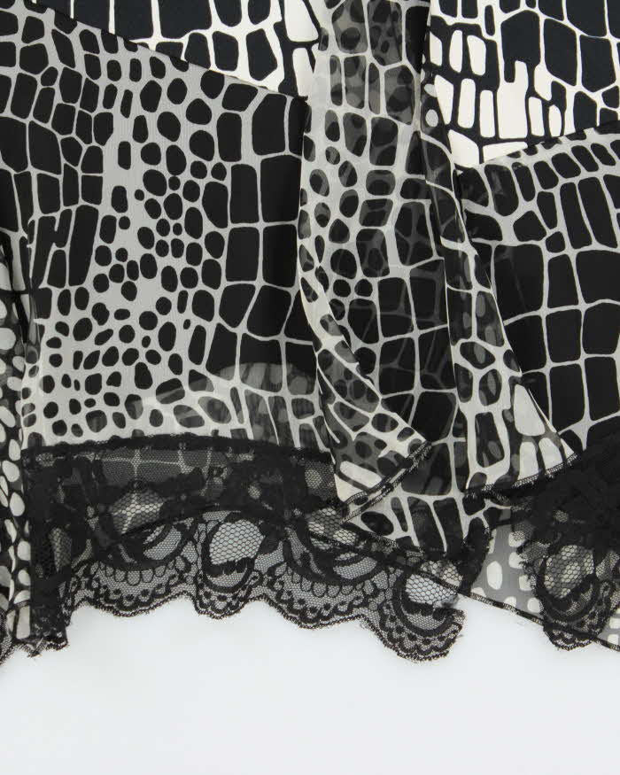 Vintage Y2k 2000s Morgan De Toi Handkerchief Hem Skirt -XS