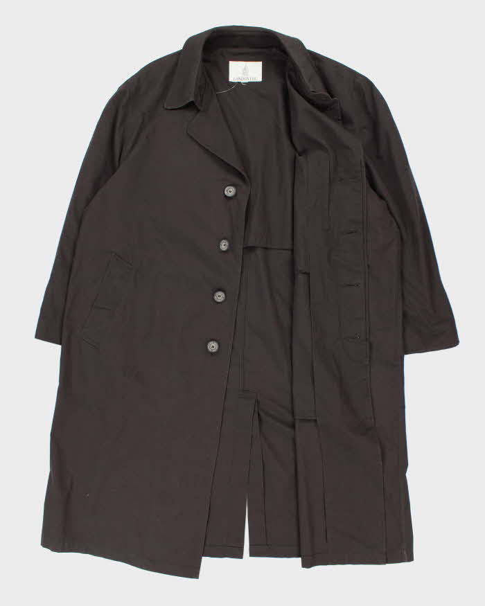 Vintage London Fog Brown Trench Mac Coat - XXXL