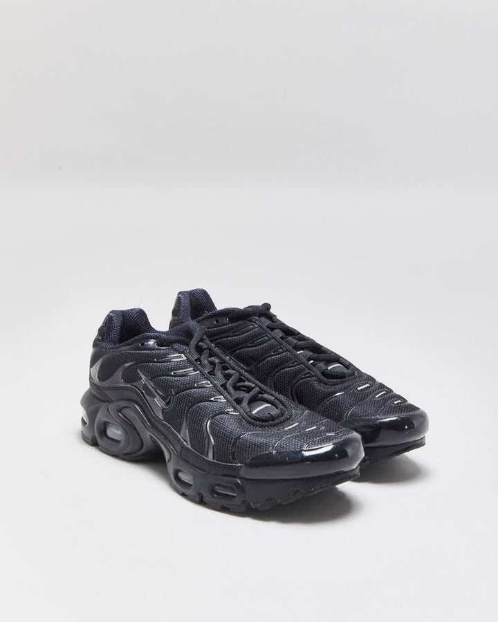2023 Nike Air Max Plus TN Tuned Triple Black Women's Trainers - UK4.5