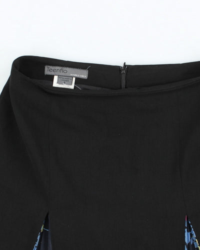 Y2k 00s Teenflo Black Mini Skirt - S