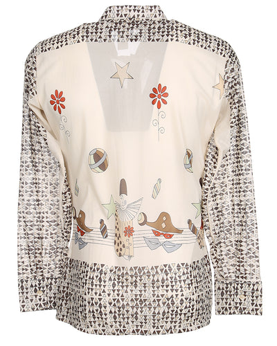 Rare 70s Unworn Deadstock Oleg Cassini Burma Disco Shirt - Style 9