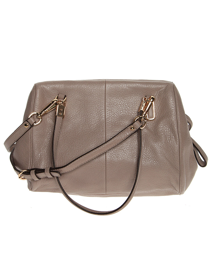 Grey Coach Cross Body Bag