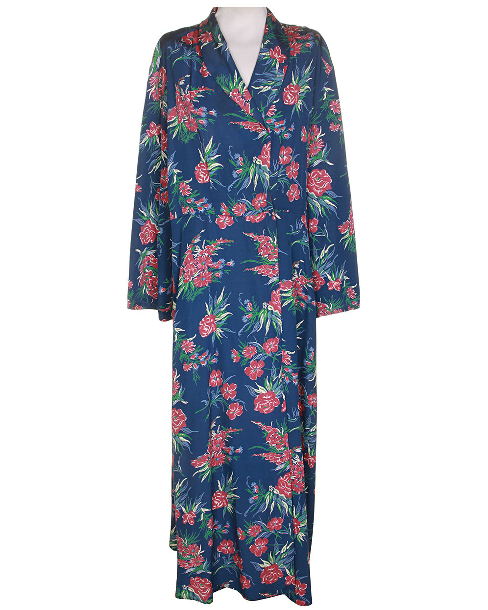 40's Blue Dressing Gown - XL