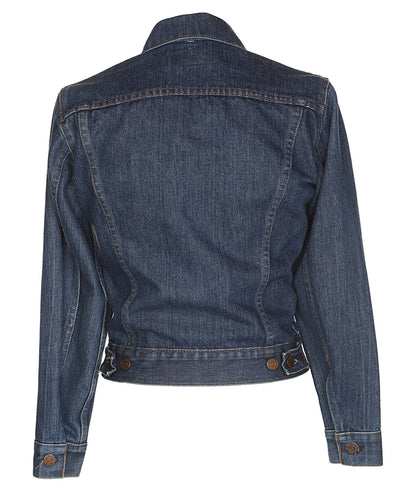80's Levis Blue Denim Jacket Orange Tab - M