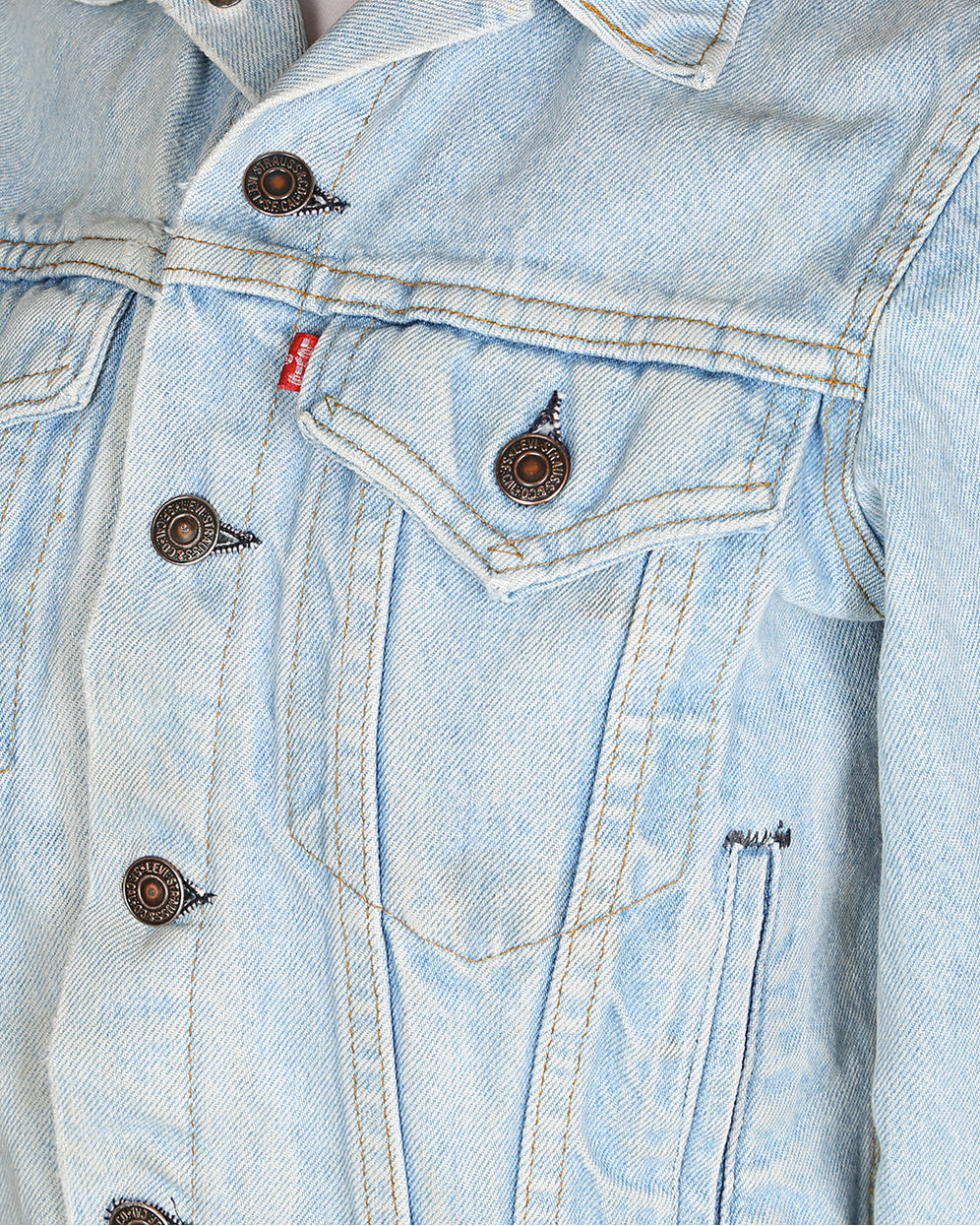 80's Levi's Blue Denim Jacket - S