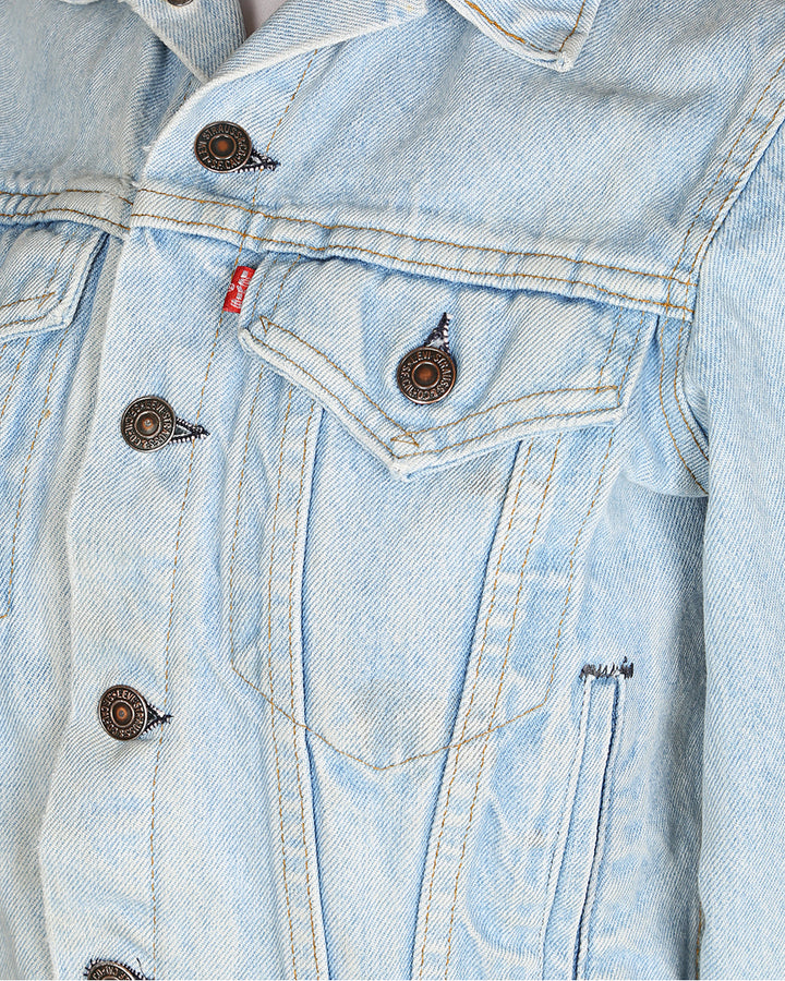 80's Levi's Blue Denim Jacket - S