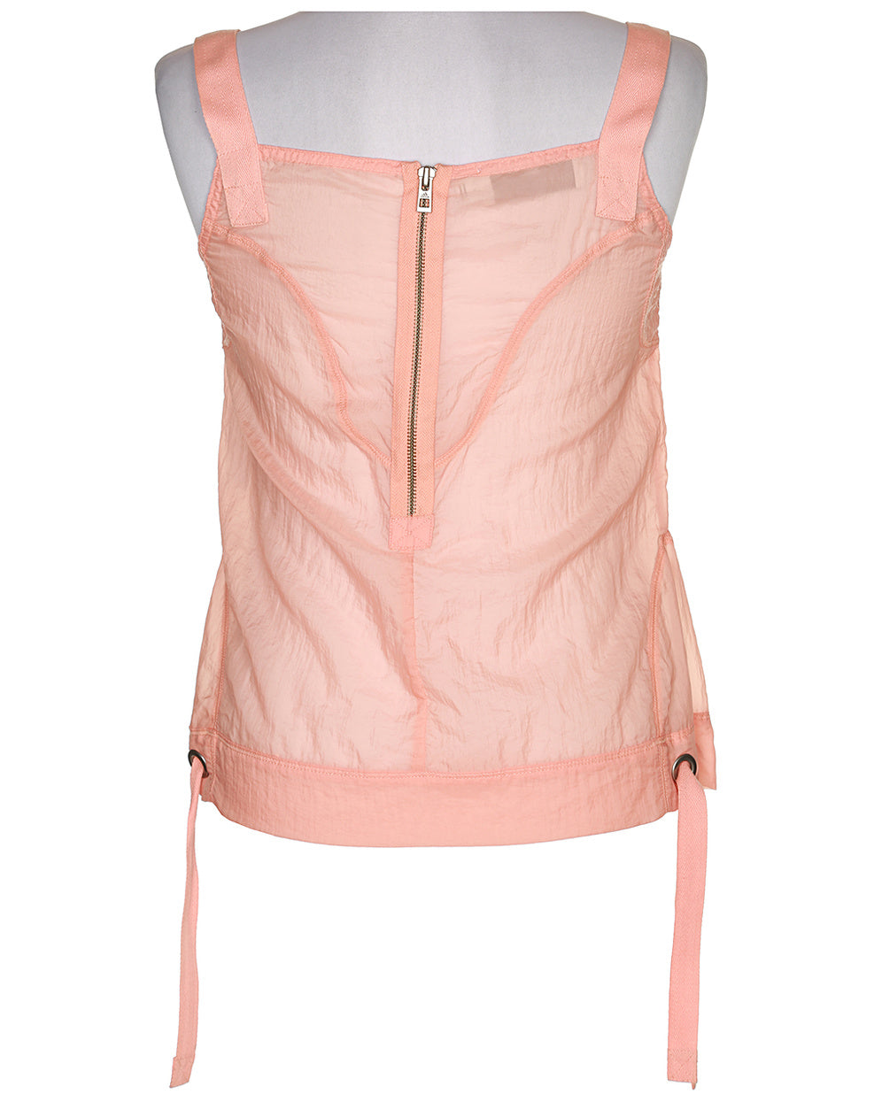 Adidas X Stella McCartney Peach Sleeveless Top - S