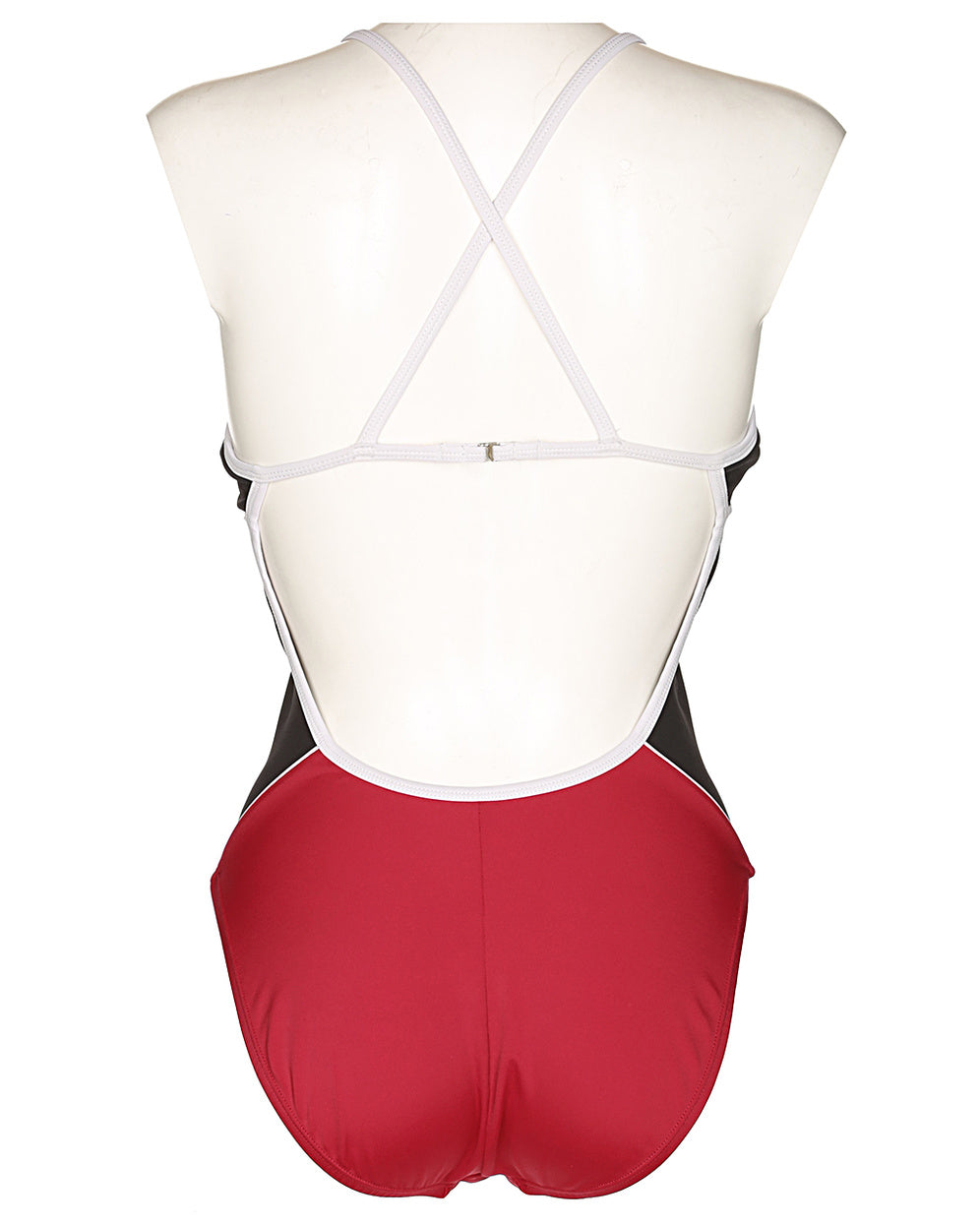 90s Nike Red &amp; Black Swimsuit - M