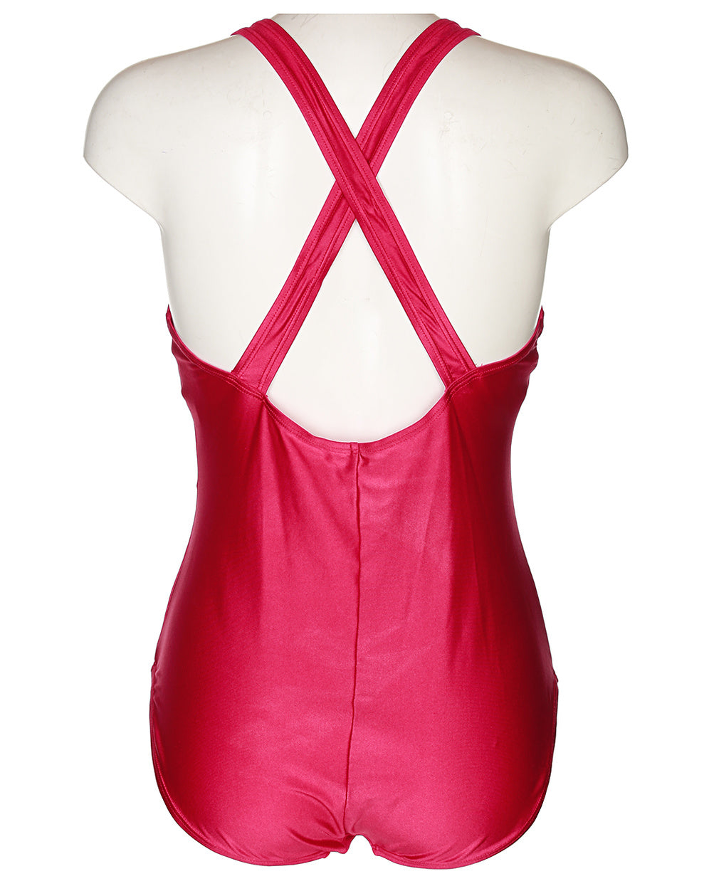 90's Pink One Piece Swimsuit - L