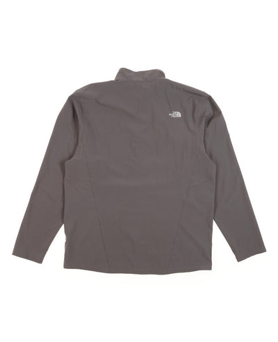 North Face Grey Track Jacket - L