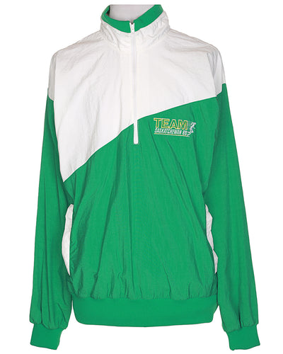 80's Green Sports Jacket - L