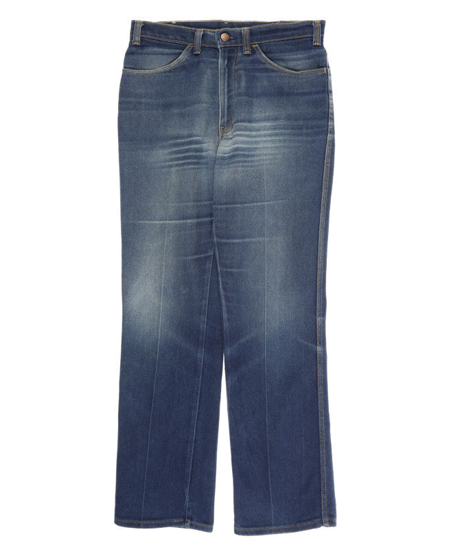 80s GWG Mid Wash Blue Denim Jeans - 32W