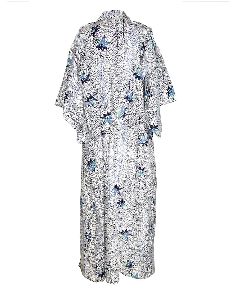 Batik White Kimono - L