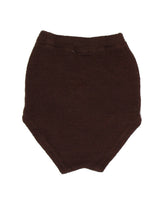 40s Brown Knitted Swim Shorts - XS