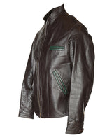 40s Brown Horsehide Leather Jacket - S