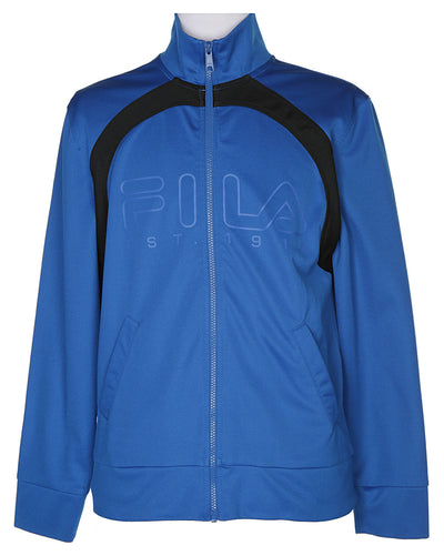 90s Blue Fila Track Jacket - S