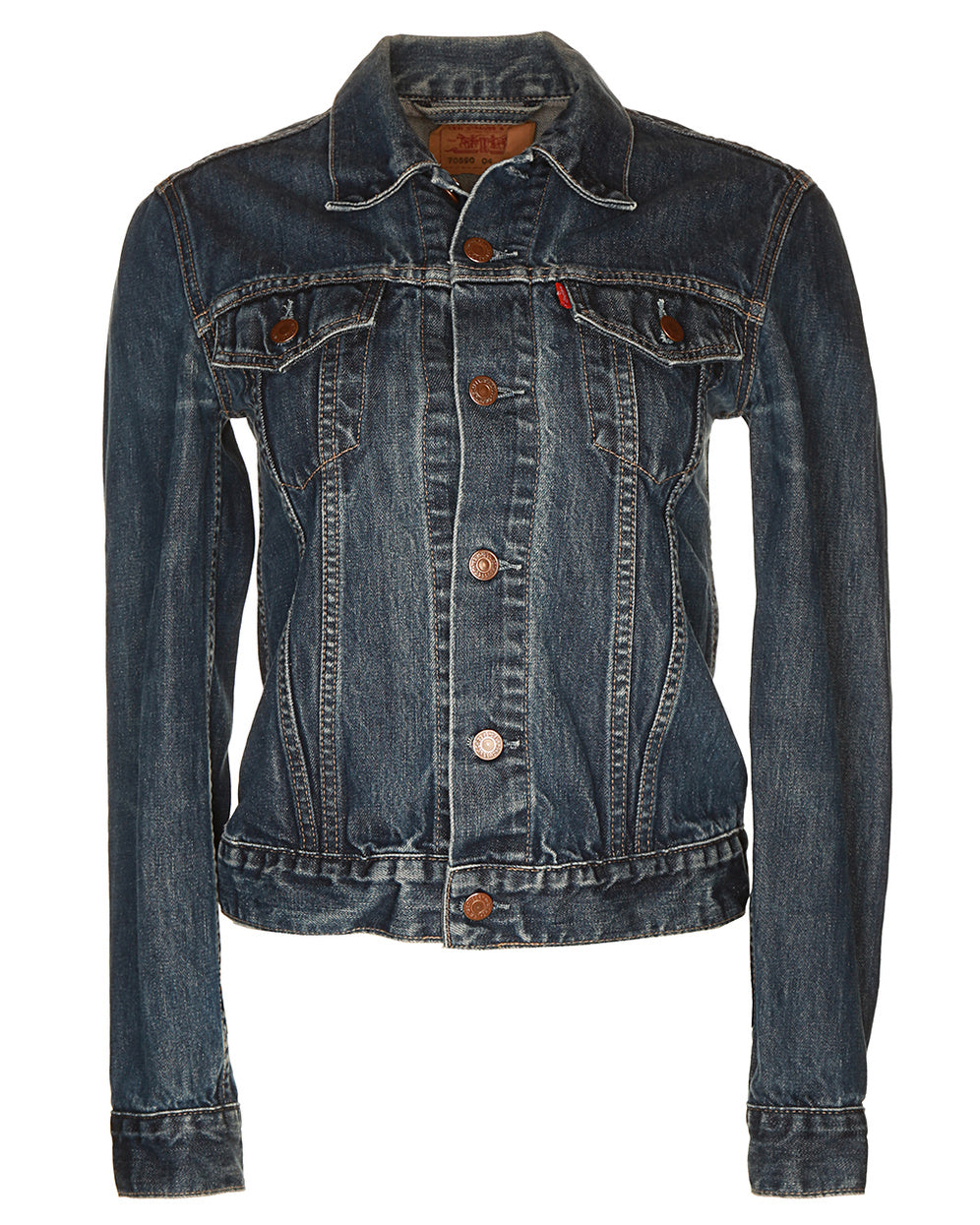 80s Levi's Blue Denim Jacket - S