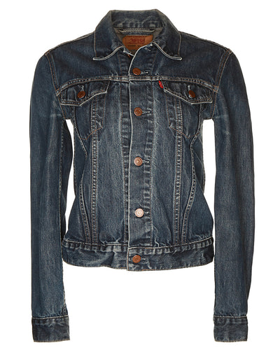 80s Levi's Blue Denim Jacket - S