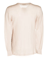 Lanvin Cream &amp; White Lace Jumper - S