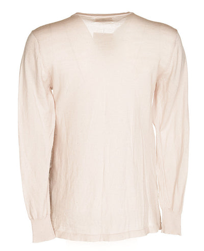 Lanvin Cream & White Lace Jumper - S