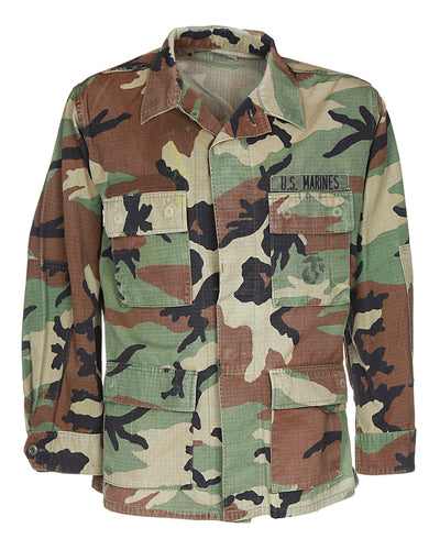 80s Marine Corp Camouflage Shirt - M