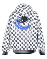 NHL White Bomber Hoodie - S