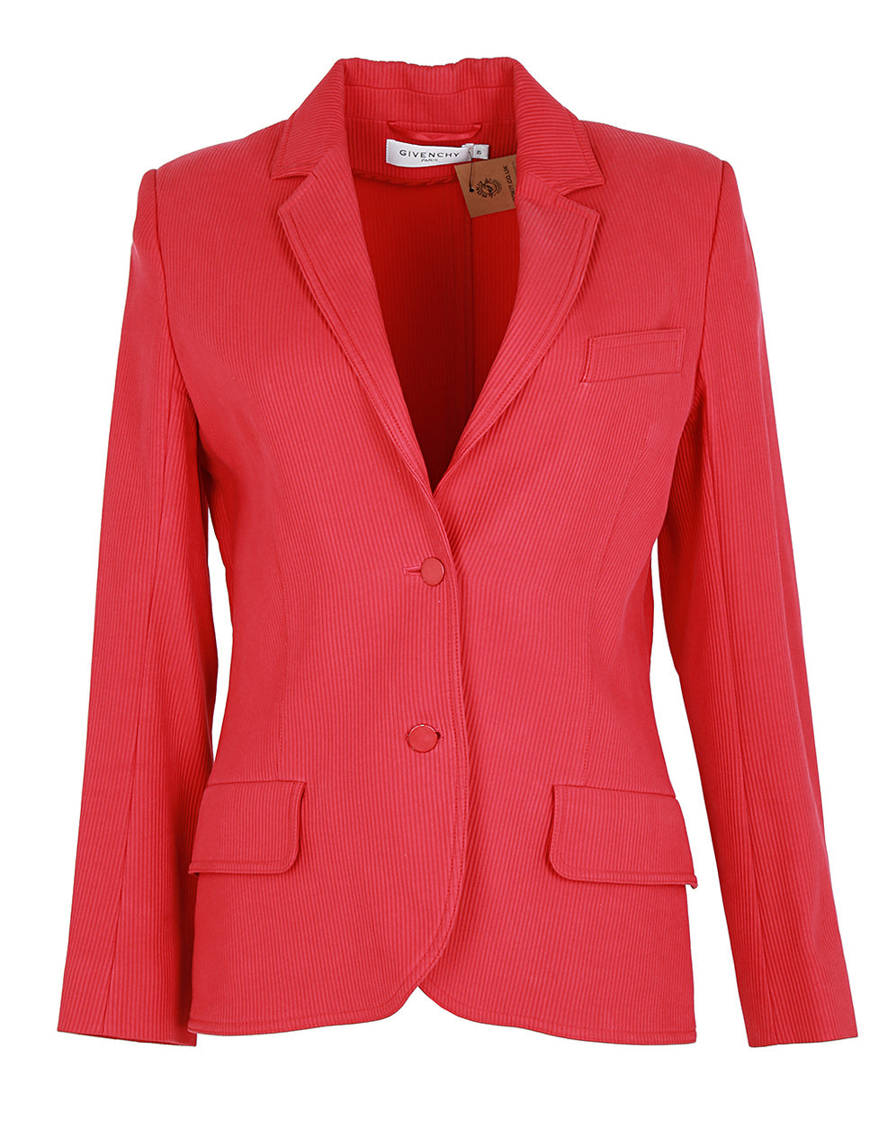 Givenchy Pink Ribbed Blazer - M