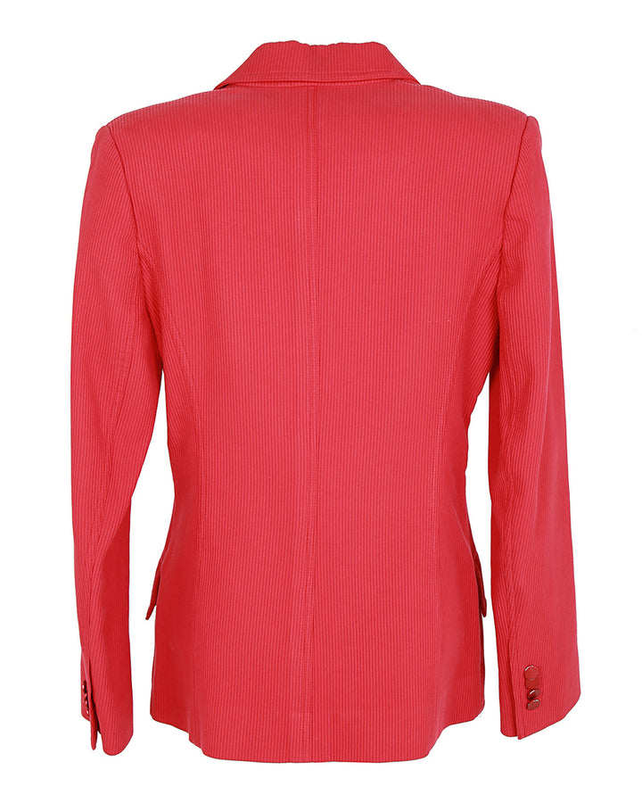 Givenchy Pink Ribbed Blazer - M
