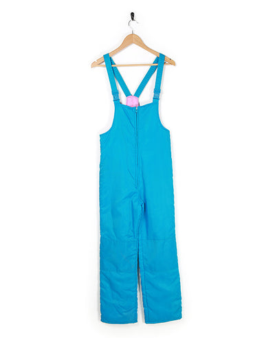 Children's 80s Blue Ski Salopettes - C34
