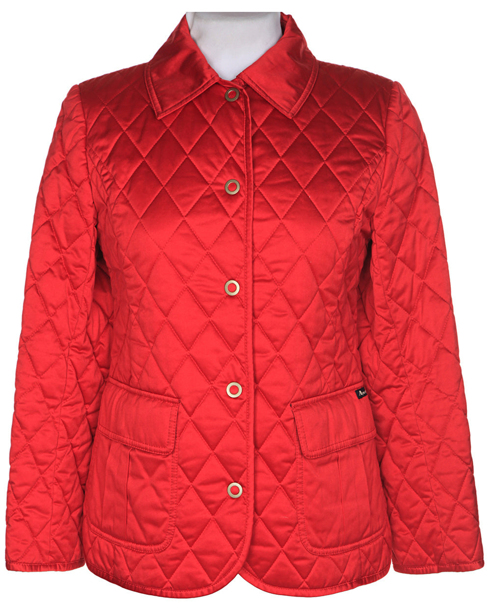 Aquascutum Red Quilted Jacket - XS