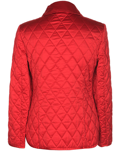 Aquascutum Red Quilted Jacket - XS
