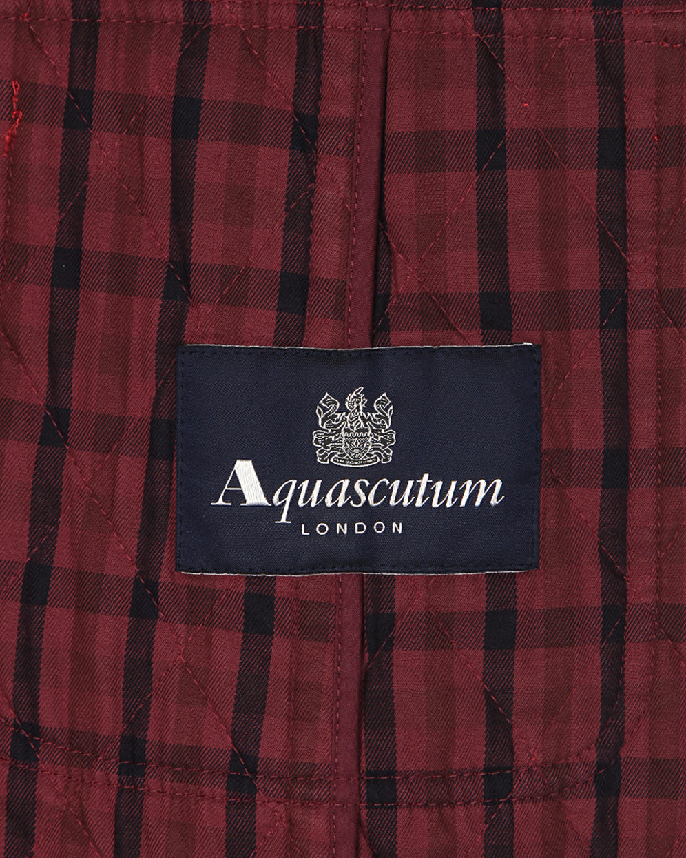 Aquascutum Red Quilted Jacket - XS