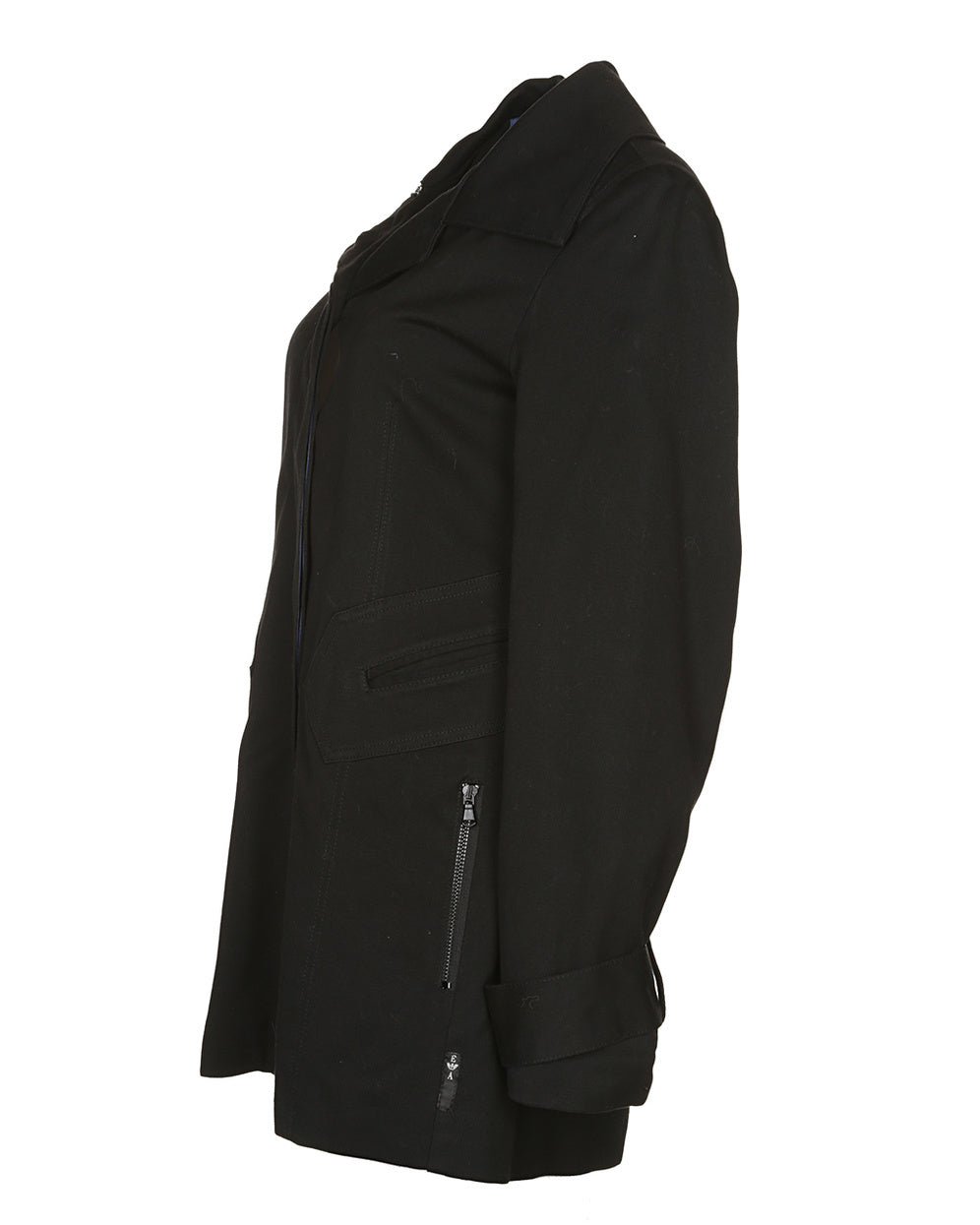 Emporio Armani Black long Coat - S