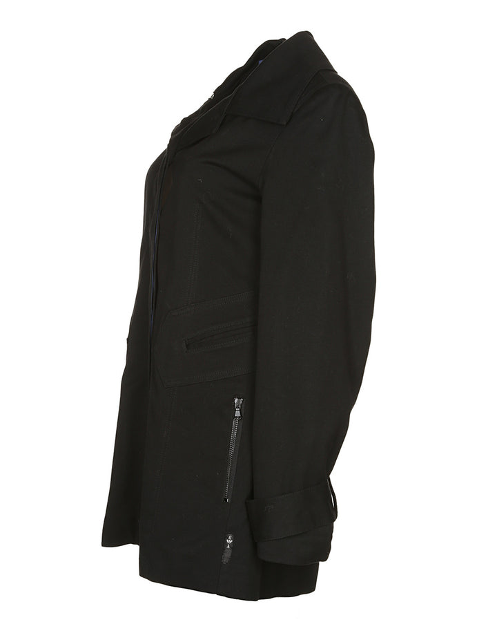 Emporio Armani Black long Coat - S