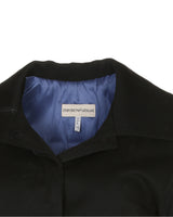 Emporio Armani Black long Coat - S