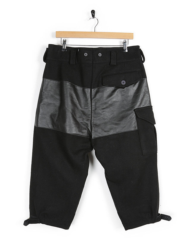 Black Wool Hunting Trousers - W36