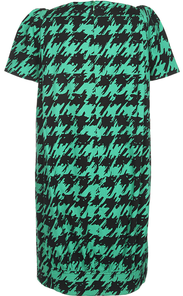 Marc by Marc Jacobs Green Houndstooth Dress - M