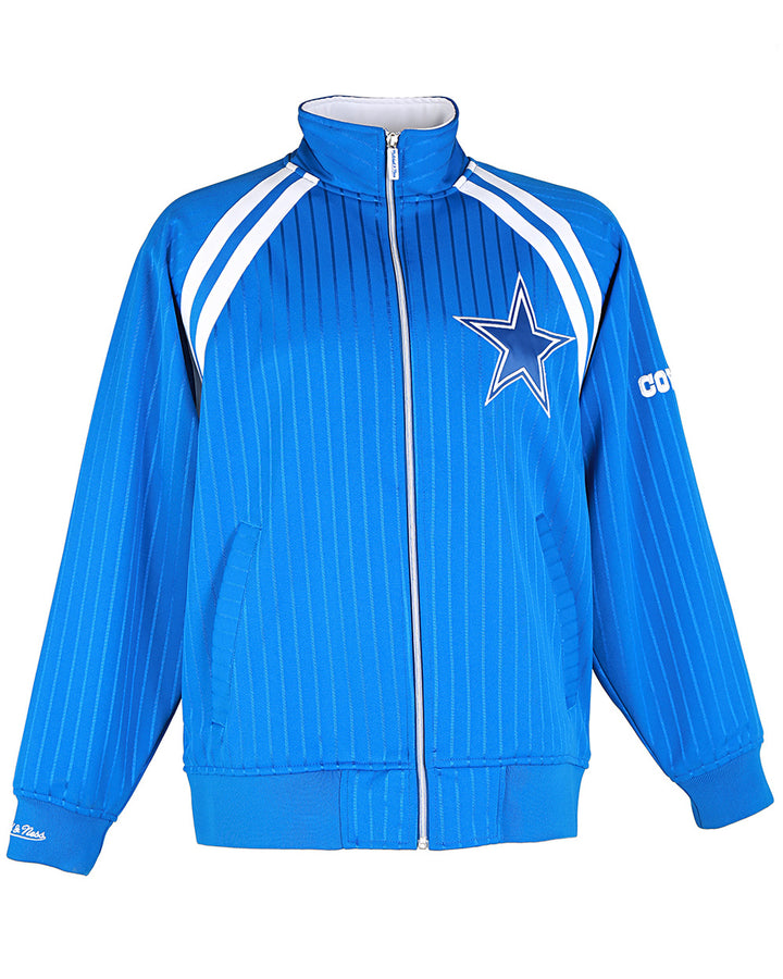 NFL Blue Dallas Cowboys Track Jacket - M