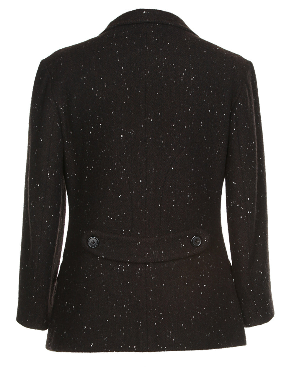 Jil Sander Black Tweed Jacket - M