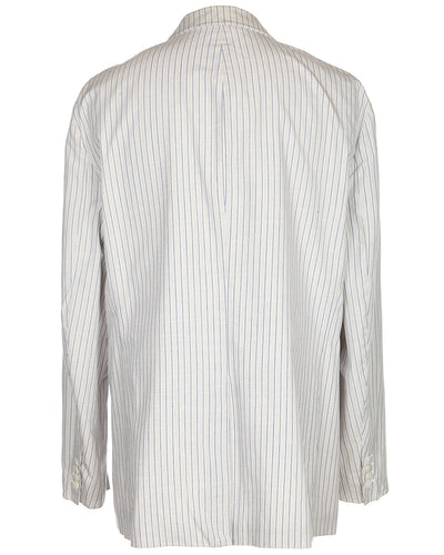 Ralph Lauren Grey & Blue Striped Patterned Jacket - XL