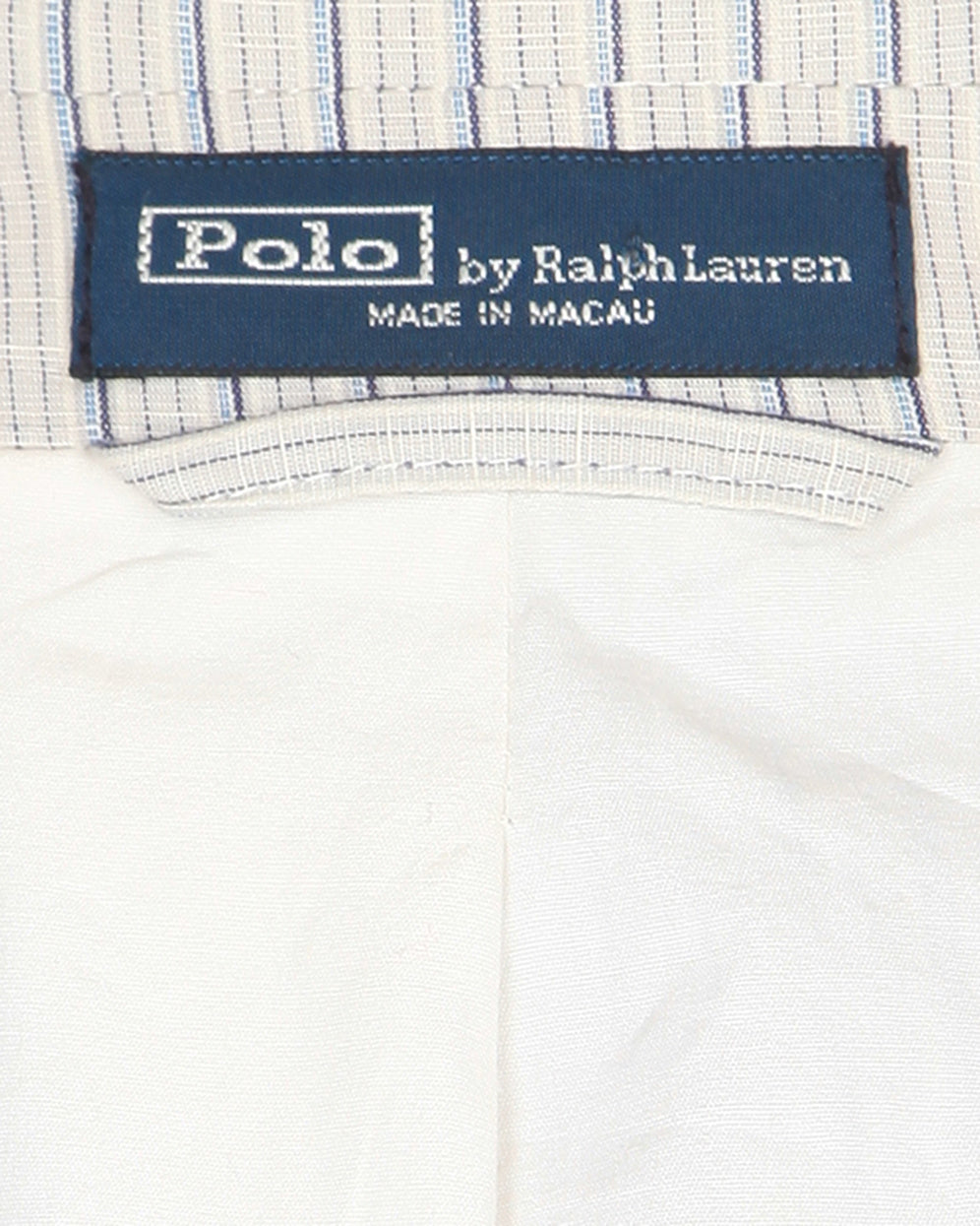 Ralph Lauren Grey &amp; Blue Striped Patterned Jacket - XL